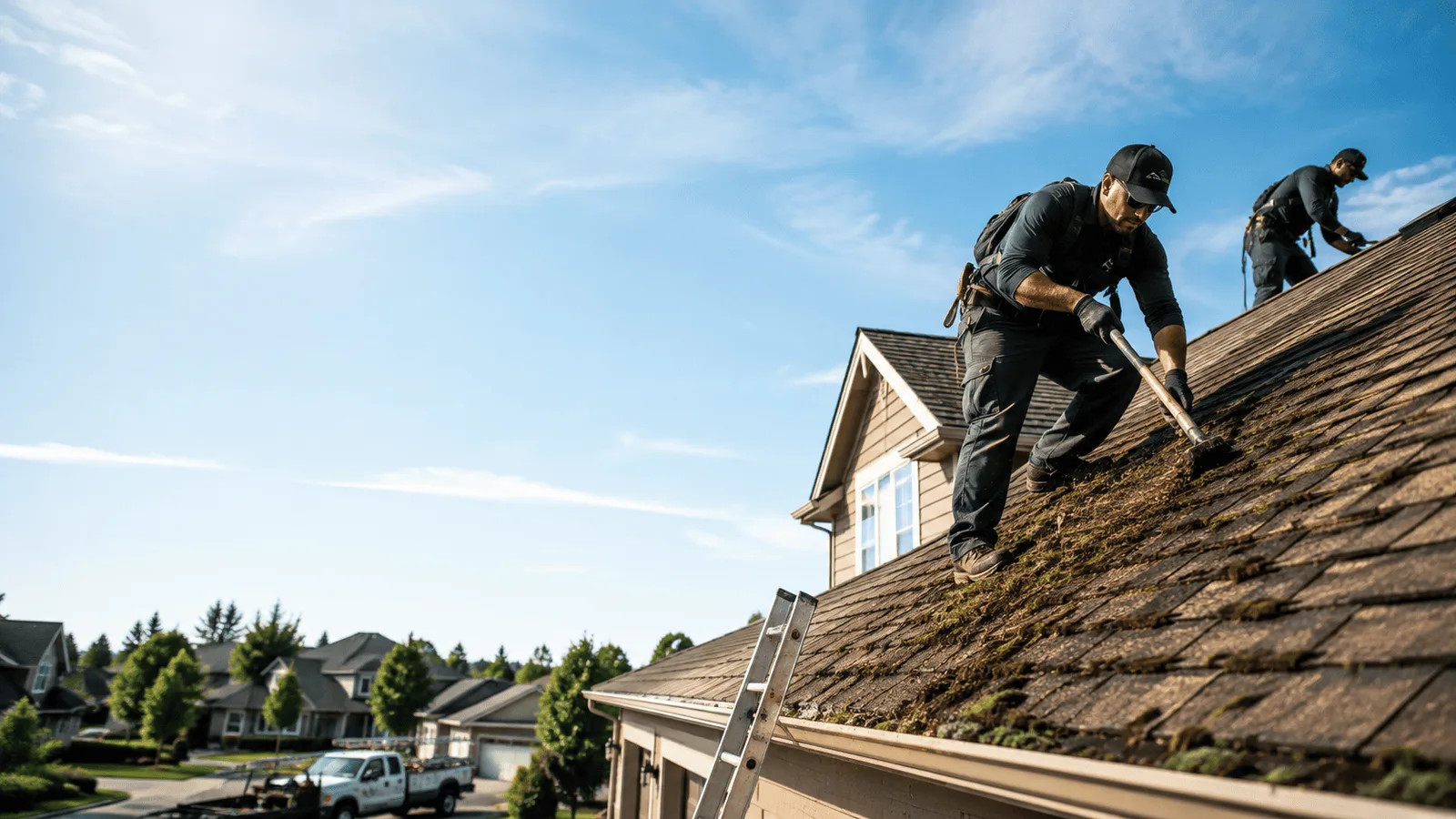Roof Moss Removal in Lilly, PA near me